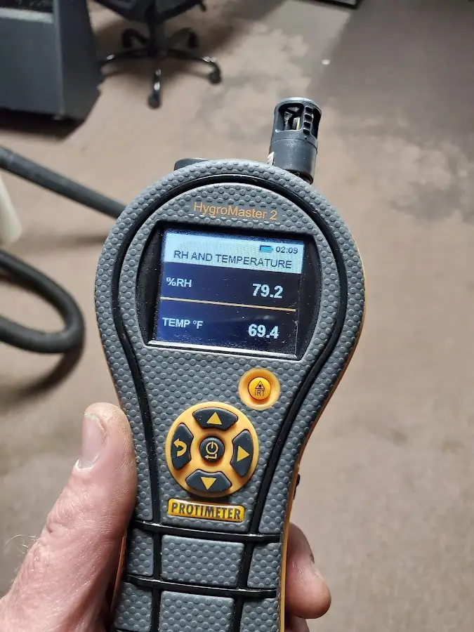 Moisture meter humidity assessment for Fire & Smoke Damage Restoration in Middlesex